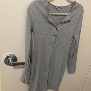 Grey Fashion Nova Dress